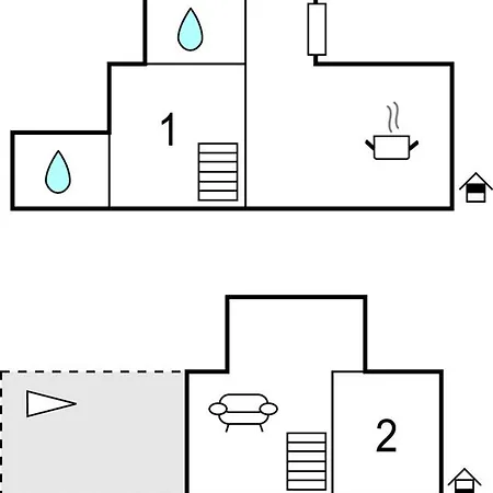 2 Bedroom Cozy In Mariendorf * Middelhagen